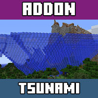 Download tsunami mod for Minecraft PE