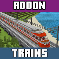Download train mods for Minecraft PE