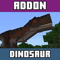 Download dinosaur mods for Minecraft PE