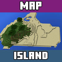 Download maps for islands for Minecraft PE