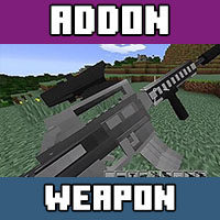 Download weapon mods for Minecraft PE