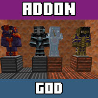 Download god mods for Minecraft PE