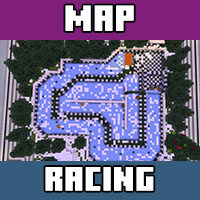 Download racing maps for Minecraft PE