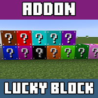 Download mods for Lucky Blocks for Minecraft PE
