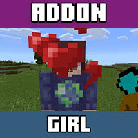 Download mod for a girl on Minecraft PE