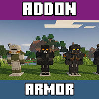 Download armor mods for Minecraft PE