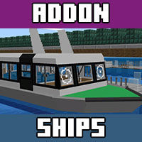 Download mods for ships for Minecraft PE