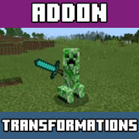 Download mod for transformations on Minecraft PE