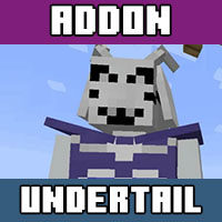 Download Undertail mod for Minecraft PE