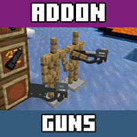 Download gun mod for Minecraft PE