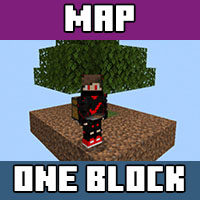Download 1 block map for Minecraft PE