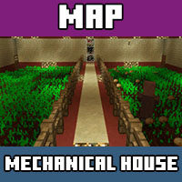 Download a map for Mechanical House for Minecraft PE