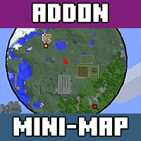 Download Mini-map mod for Minecraft PE