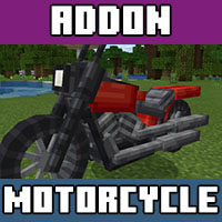 Download a mod for a Motorcycle for Minecraft PE