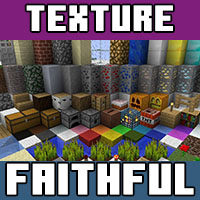 Download Faithful textures for Minecraft PE