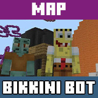 Download the map for Bikkini Bot for Minecraft PE