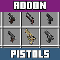 Download mod for Pistols for Minecraft PE