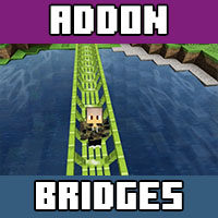 Download the Bridges mod for Minecraft PE