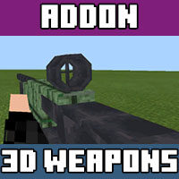 Download mod for 3D Weapons for Minecraft PE