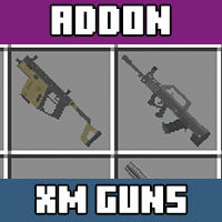 Download XM Guns mod for Minecraft PE
