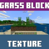 Grass Block Texture Pack for Minecraft PE