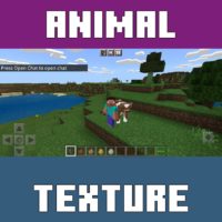 Animal Texture Pack for Minecraft PE